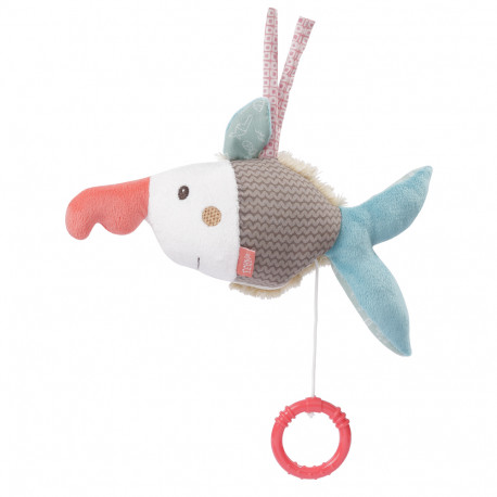 Peluche musical poisson-scie