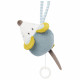 Peluche musicale souris Little Castle