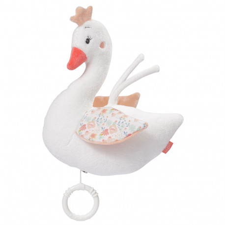 Peluche musicale cygne Swan Lake