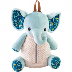 SAC A DOS ELEPHANT ZANIMO 40CM